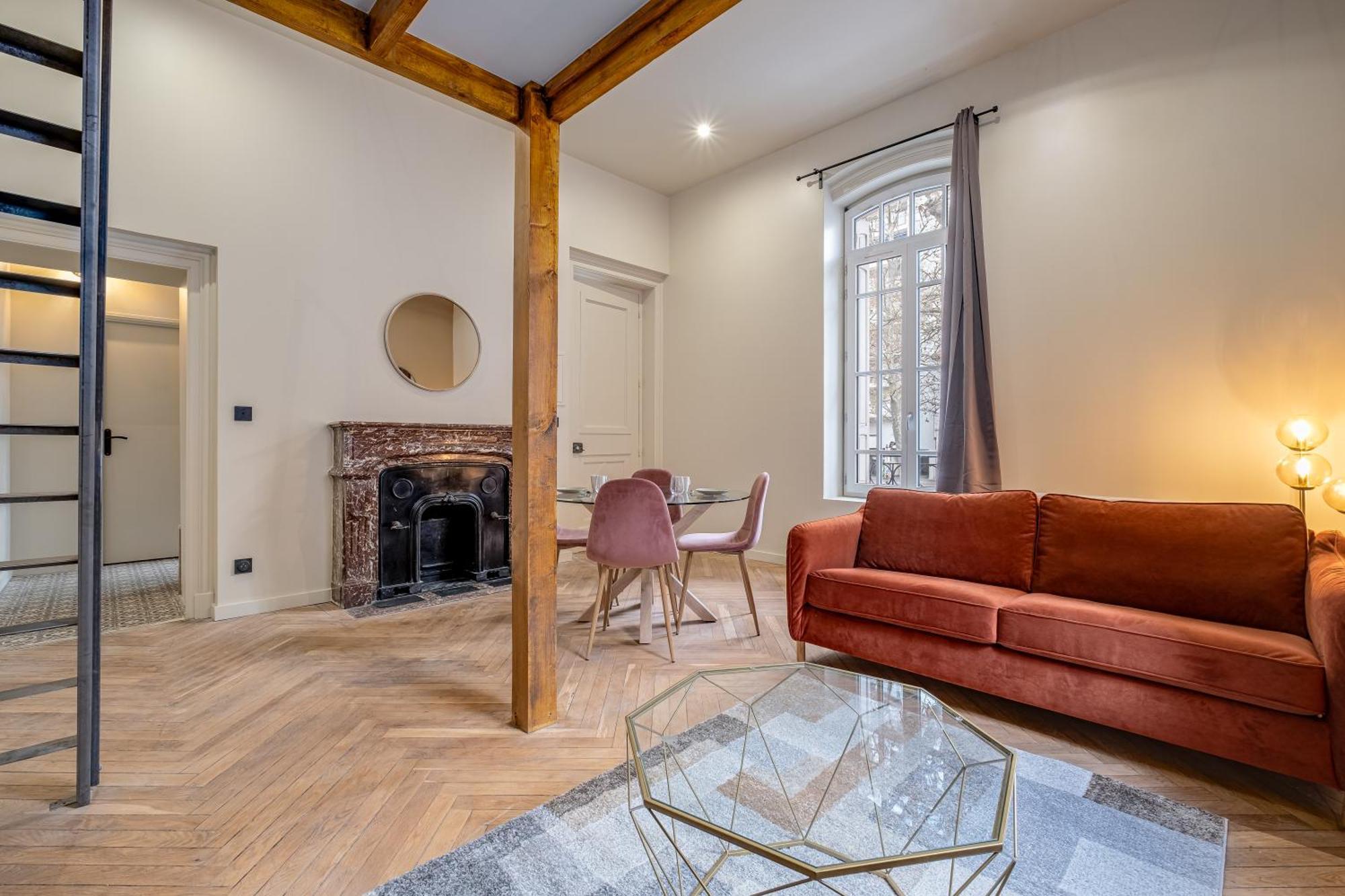 Le Poudre Cours Fauriel Magnifique Appartement سانت إتيان المظهر الخارجي الصورة