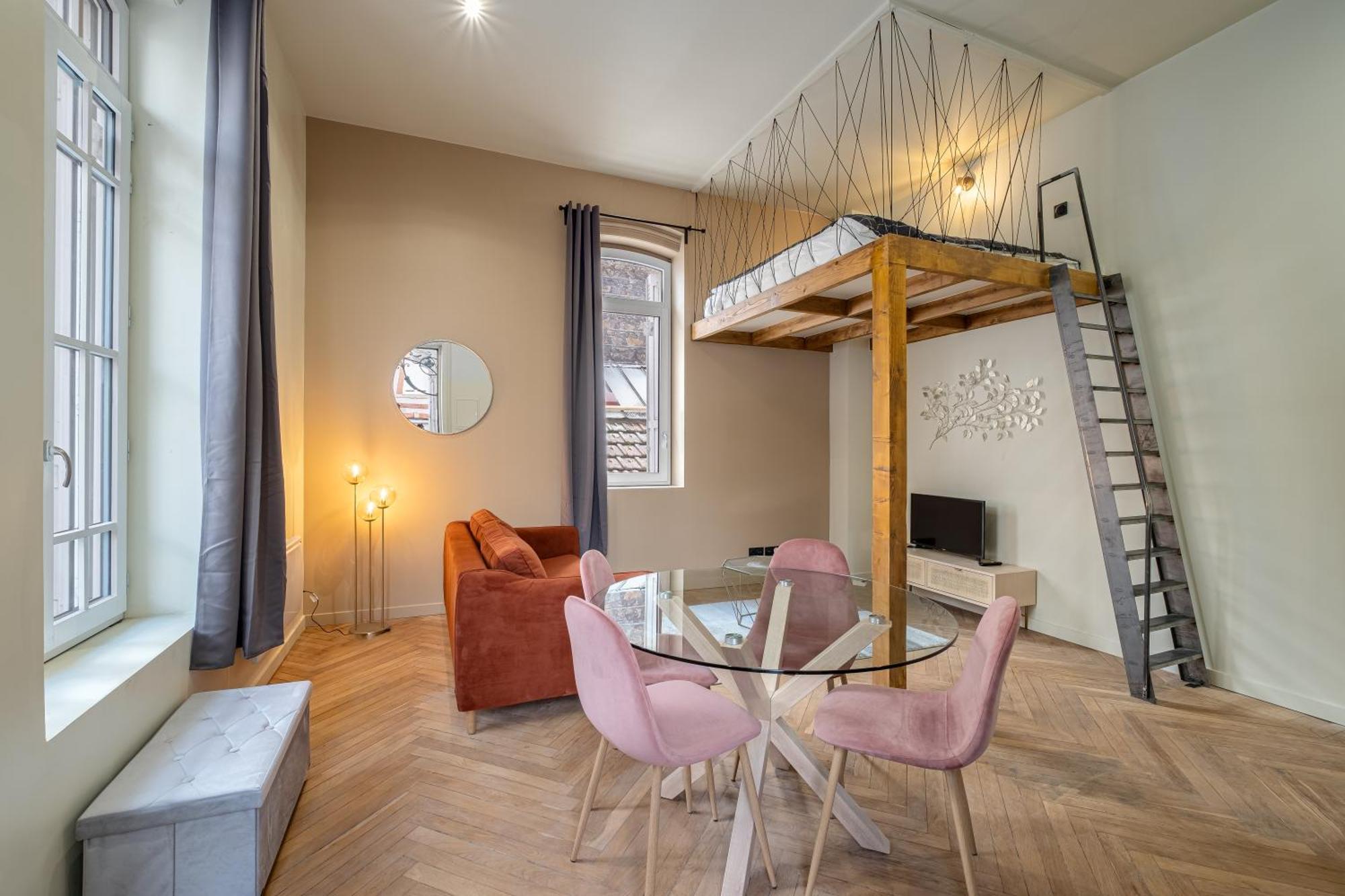 Le Poudre Cours Fauriel Magnifique Appartement سانت إتيان المظهر الخارجي الصورة